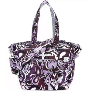 Ju-Ju-Be Floral Purple Baby Bag